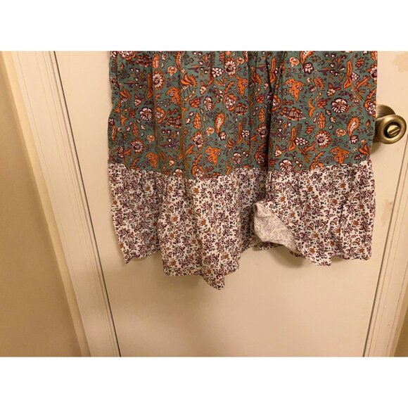 Universal Thread Dress Prarie Boho~Cotton Dress Size M - Picture 6 of 16